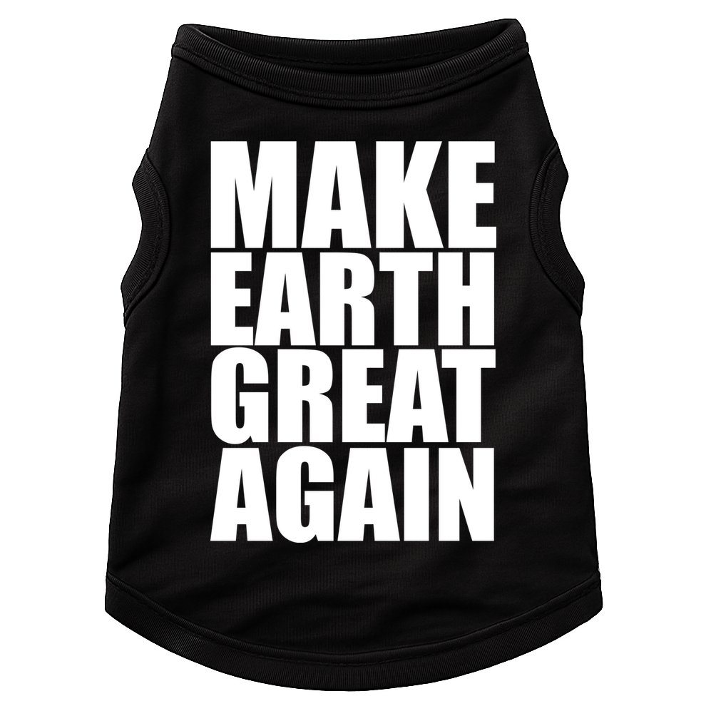 Make Earth Great Again Doggie Tank
