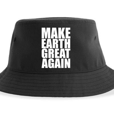 Make Earth Great Again Sustainable Bucket Hat