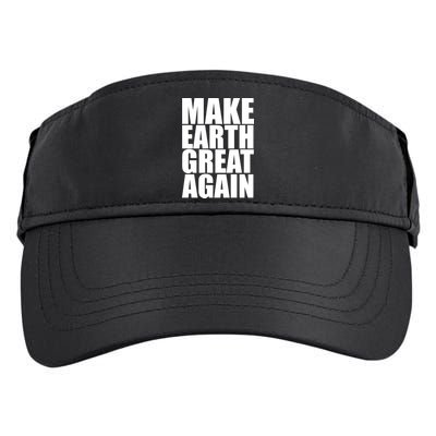 Make Earth Great Again Adult Drive Performance Visor