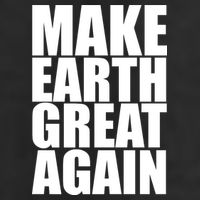 Make Earth Great Again Adult Drive Performance Visor