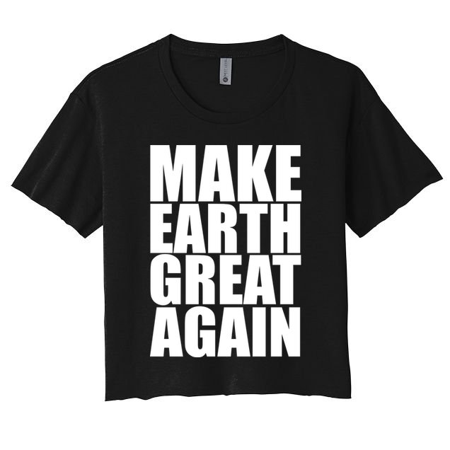 Make Earth Great Again Crop Top