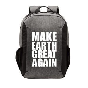 Make Earth Great Again Vector Backpack