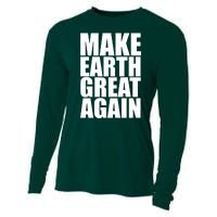 Make Earth Great Again Cooling Performance Long Sleeve Crew