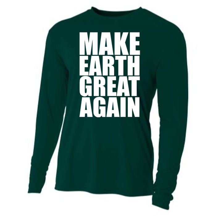 Make Earth Great Again Cooling Performance Long Sleeve Crew