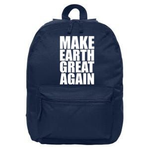 Make Earth Great Again 16 in Basic Backpack