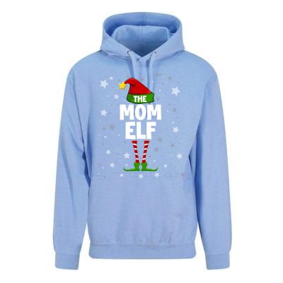 Mom Elf Group Matching Family Outfit Costum Christmas Mother Gift Unisex Surf Hoodie