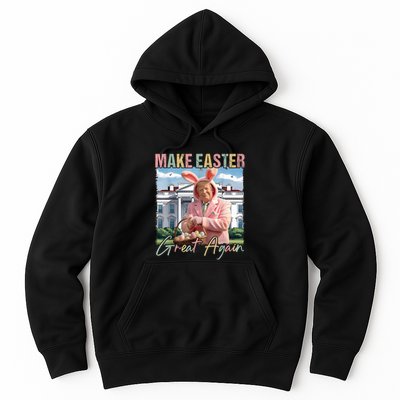 Make Easter Great Again Funny Trump Bunny Spring Hunt Eggs Hoodie