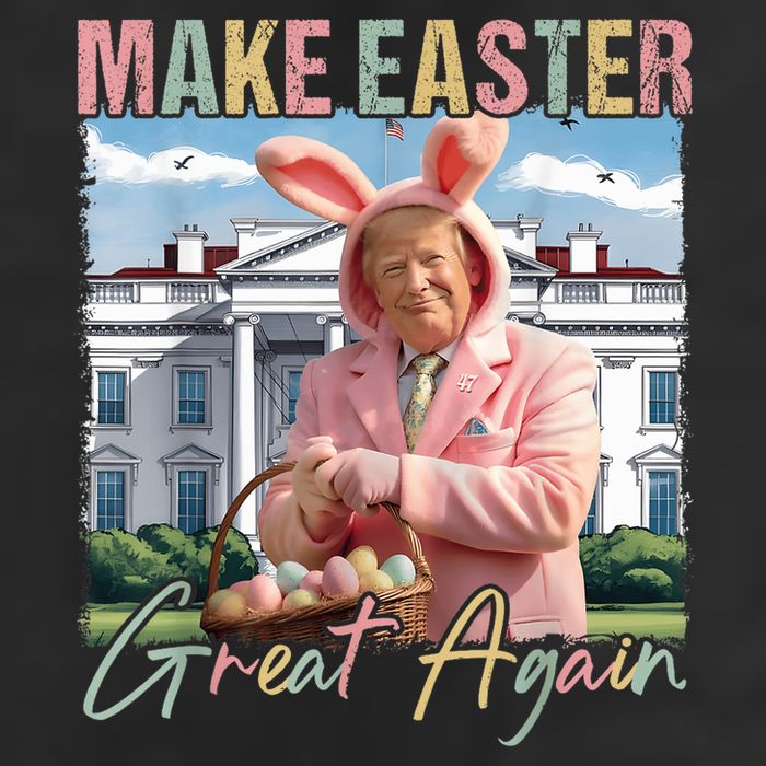 Make Easter Great Again Funny Trump Bunny Spring Hunt Eggs 11oz C Handle Ceramic Mug