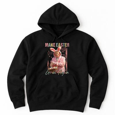 Make Easter Great Again Funny Trump Bunny Spring Hunt Eggs Hoodie