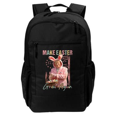Make Easter Great Again Funny Trump Bunny Spring Hunt Eggs Backpack