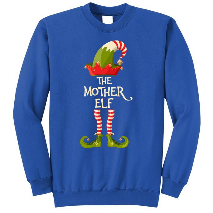 Mother Elf Group Family Elves Christmas Pajama Matching Gift Sweatshirt