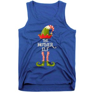 Mother Elf Group Family Elves Christmas Pajama Matching Gift Tank Top