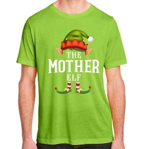 Mother Elf Group Funny Christmas Pajama Party Gift Adult ChromaSoft Performance T-Shirt