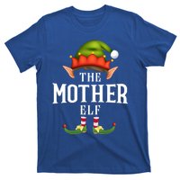 Mother Elf Group Funny Christmas Pajama Party Gift T-Shirt