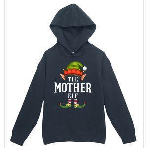 Mother Elf Group Funny Christmas Pajama Party Gift Urban Pullover Hoodie