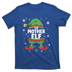 Mother Elf Gift Matching Family Group Party Christmas Mum Cool Gift T-Shirt