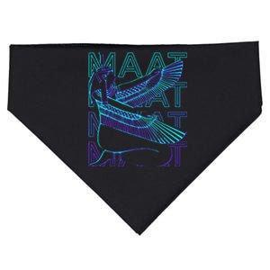 Maat Egyptian Goddess Egyptian Mythology Ancient Egypt Retro USA-Made Doggie Bandana