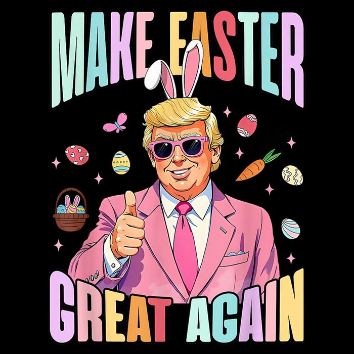 Make Easter Great Again Funny Trump Bunny Spring Hunt Eggs Wool Snapback Cap