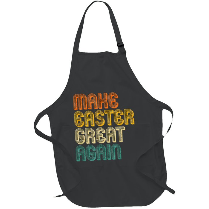 Make Easter Great Again Trump Retro Vintage Apron