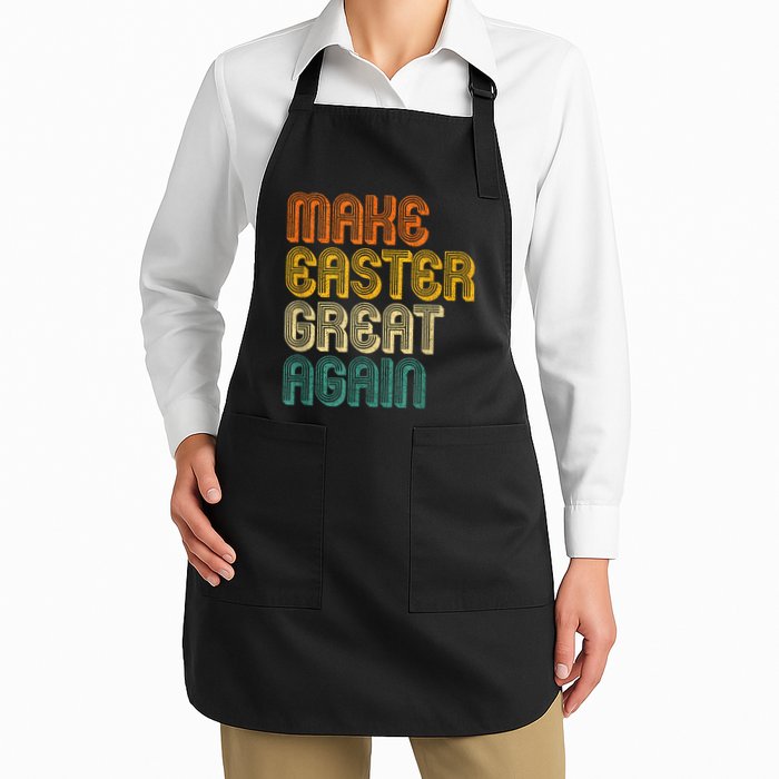 Make Easter Great Again Trump Retro Vintage Apron