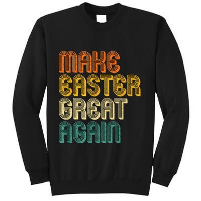 Make Easter Great Again Trump Retro Vintage Sweatshirt