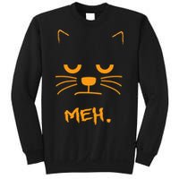 Meh. Angry Cat Sweatshirt