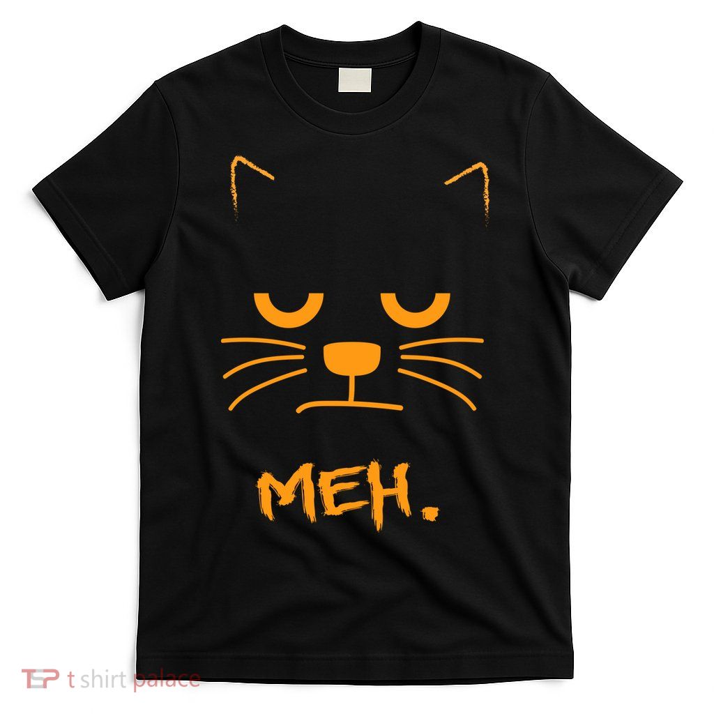 Meh. Angry Cat T-Shirt