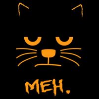 Meh. Angry Cat Backpack