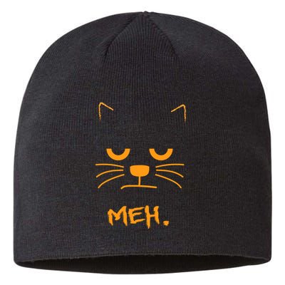 Meh. Angry Cat Sustainable Beanie