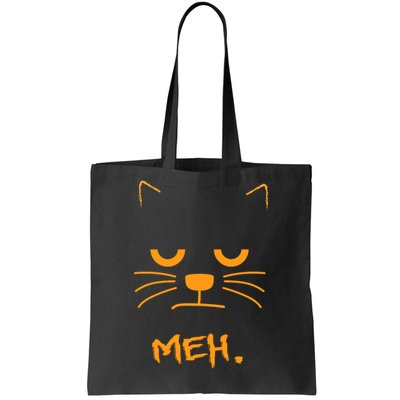 Meh. Angry Cat Tote Bag