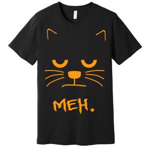 Meh. Angry Cat Premium T-Shirt