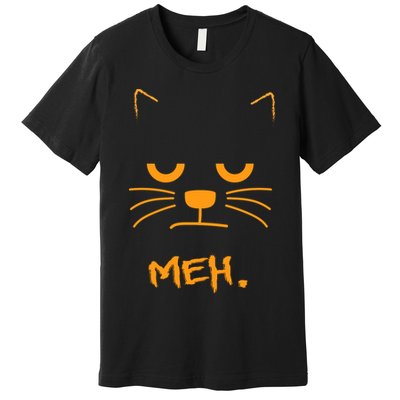 Meh. Angry Cat Premium T-Shirt