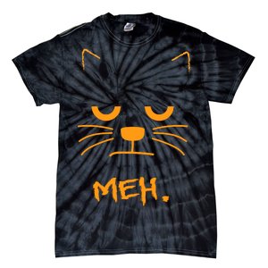 Meh. Angry Cat Tie-Dye T-Shirt