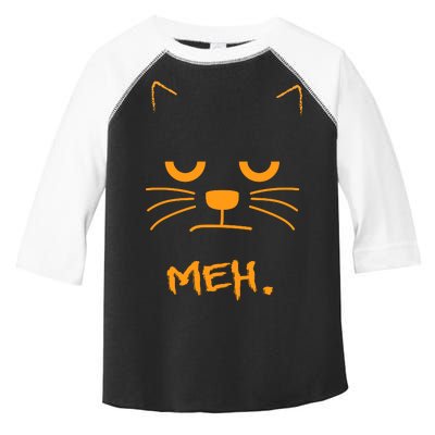 Meh. Angry Cat Toddler Fine Jersey T-Shirt