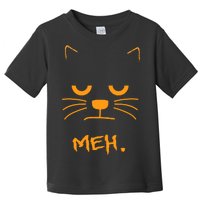 Meh. Angry Cat Toddler T-Shirt