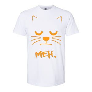 Meh. Angry Cat Softstyle CVC T-Shirt