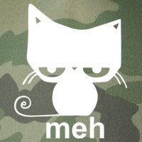 Meh Cat Funny Meme Legacy Tie Dye Trucker Hat