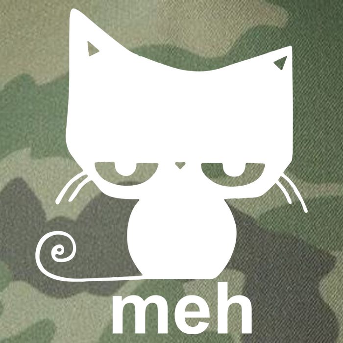 Meh Cat Funny Meme Legacy Tie Dye Trucker Hat