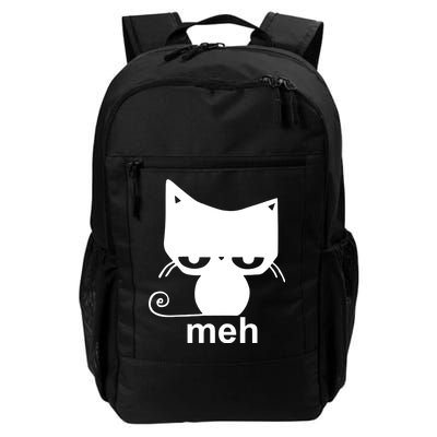 Meh Cat Funny Meme Daily Commute Backpack