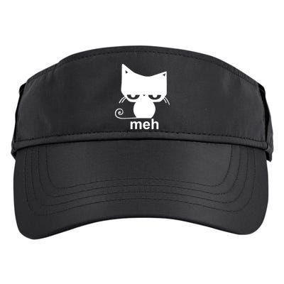 Meh Cat Funny Meme Adult Drive Performance Visor