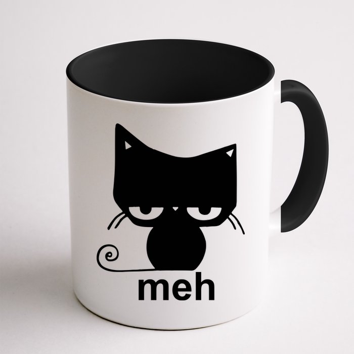 Meh Cat Funny Meme Mug