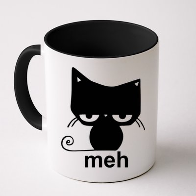 Meh Cat Funny Meme Mug