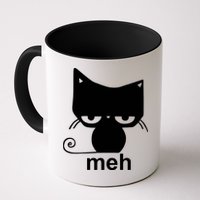 Meh Cat Funny Meme Mug