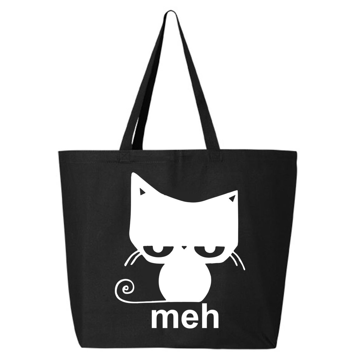 Meh Cat Funny Meme 25L Jumbo Tote