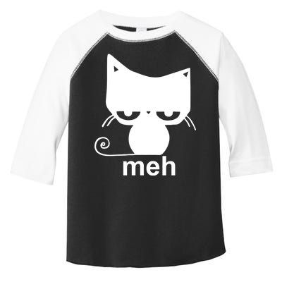 Meh Cat Funny Meme Toddler Fine Jersey T-Shirt