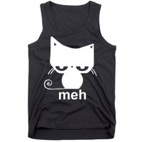 Meh Cat Funny Meme Tank Top