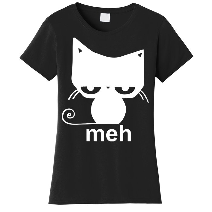 Meh Cat Funny Meme Women's T-Shirt