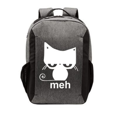 Meh Cat Funny Meme Vector Backpack