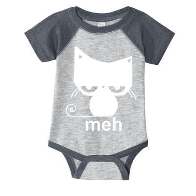 Meh Cat Funny Meme Infant Baby Jersey Bodysuit