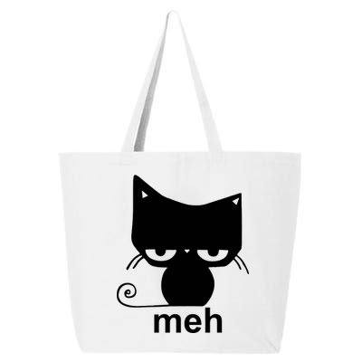 Meh Cat Funny Meme 25L Jumbo Tote